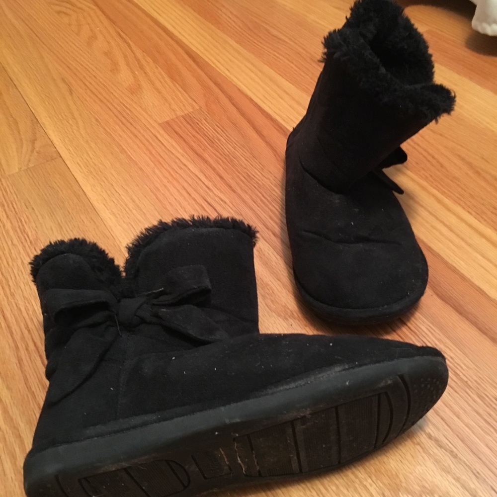 Black booties